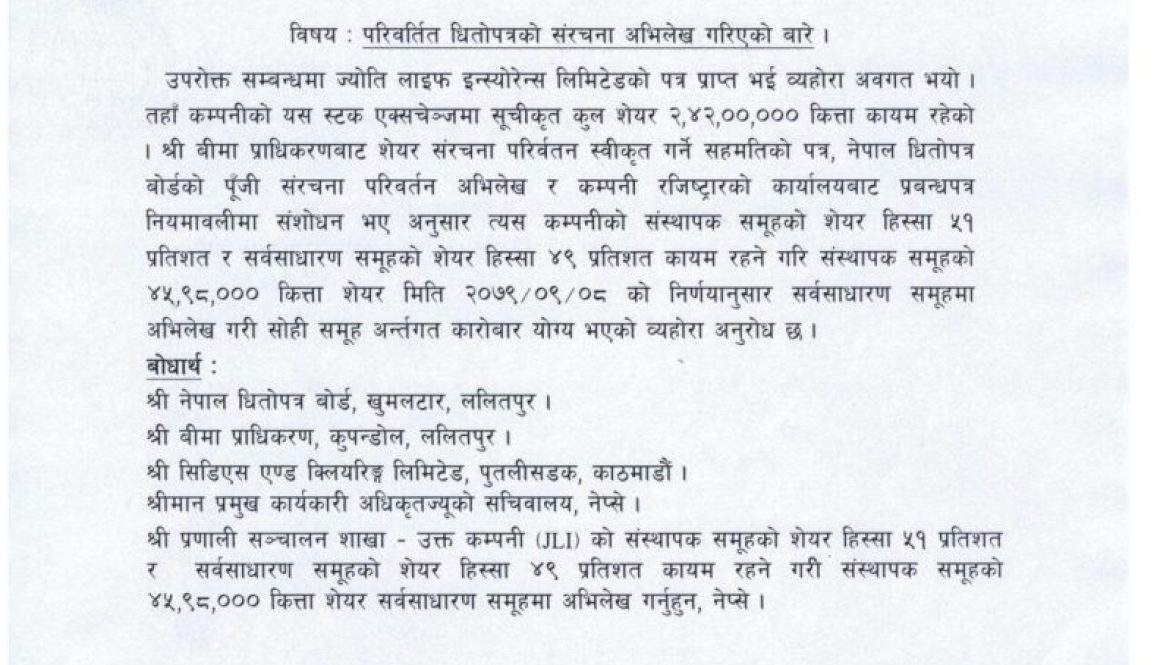 nepal stock 45